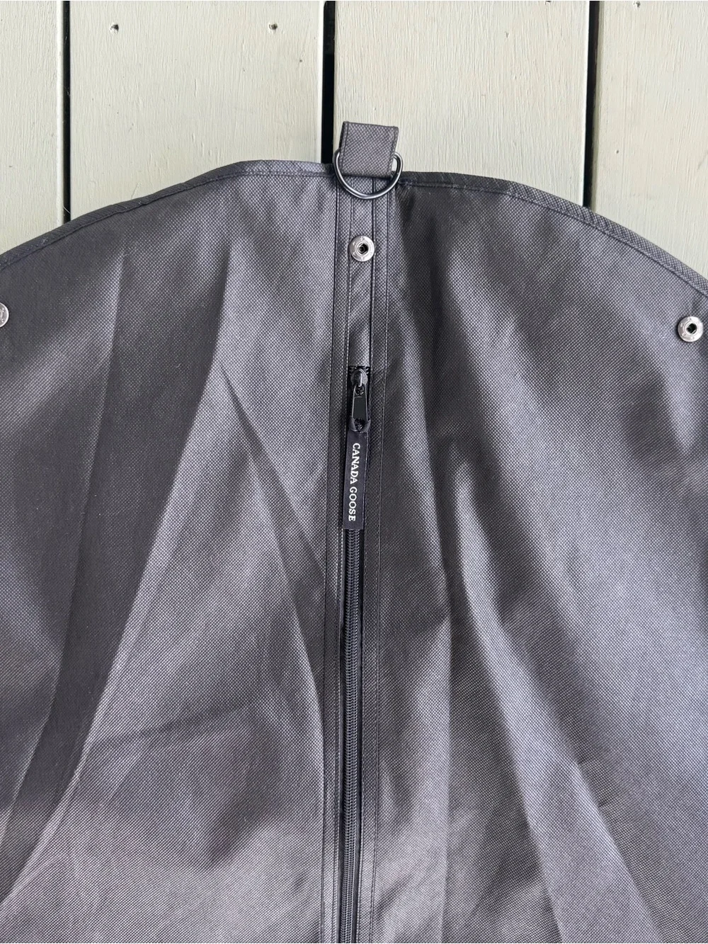 Canada Goose Black Travel Garment Bag with Logo